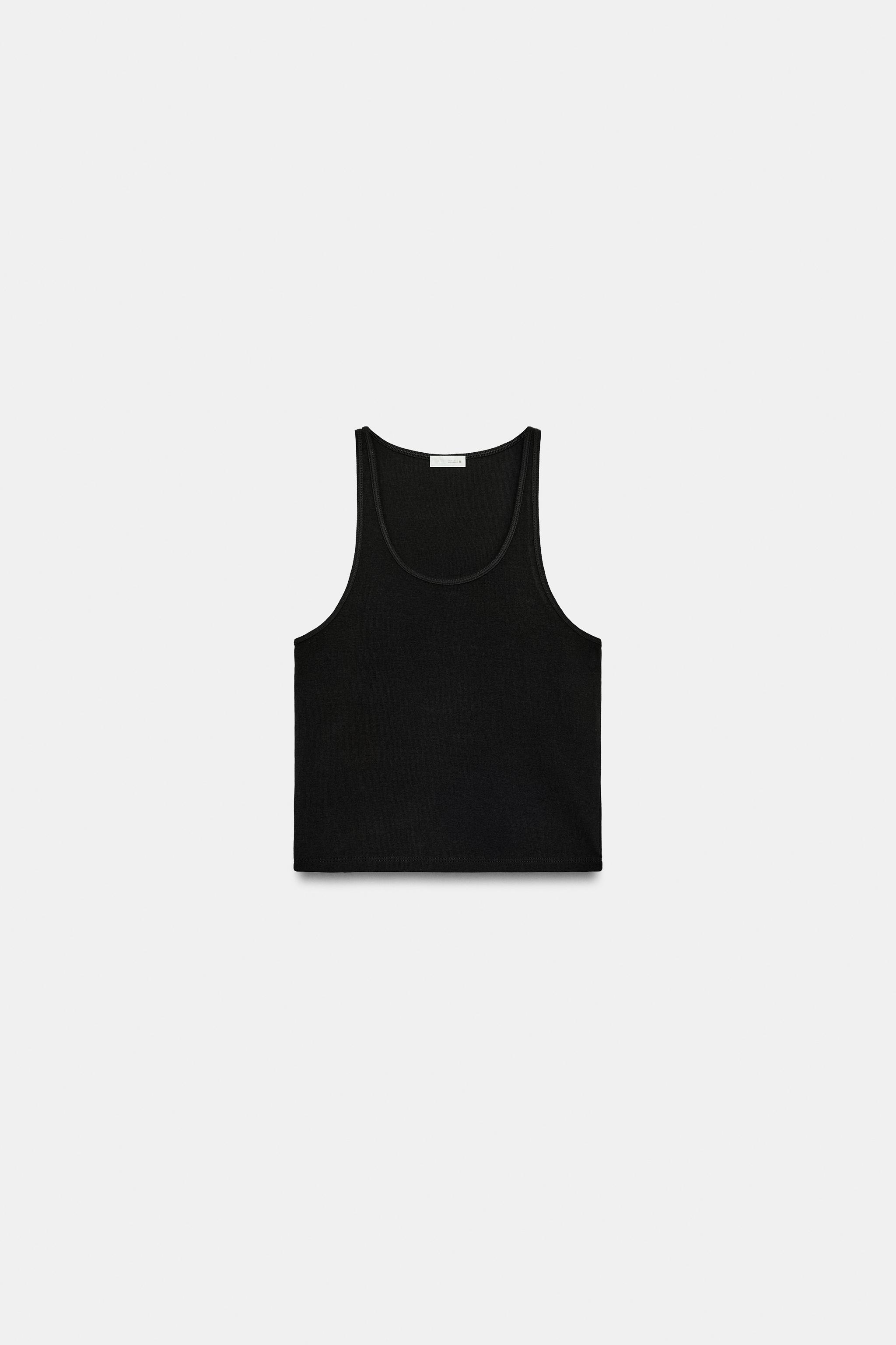 RIBBED CROP TOP